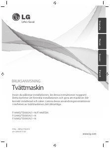 Bruksanvisning LG F14B8TDA Tvättmaskin