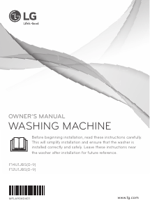 Manual LG F14U1JBS2 Washing Machine