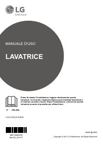 Manuale LG F4J7JY2W Lavatrice