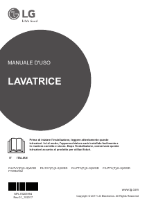 Manuale LG F4J7VY2WD Lavatrice