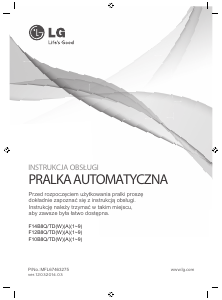 Instrukcja LG F74731WH Pralka