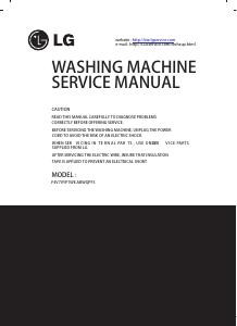 Handleiding LG FA104V3RW4 Wasmachine