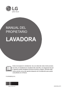 Manual de uso LG FH495BDN2 Lavadora