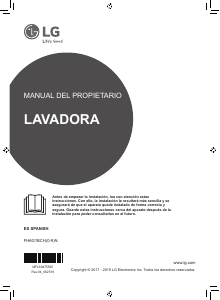 Manual de uso LG FH6G1BCH2N Lavadora