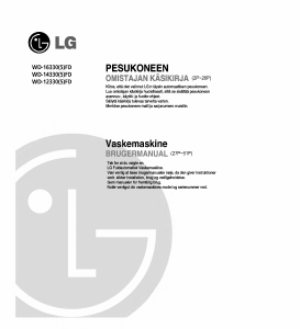 Brugsanvisning LG WD-12331FD Vaskemaskine