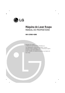 Manual LG WD-12590BD Máquina de lavar roupa