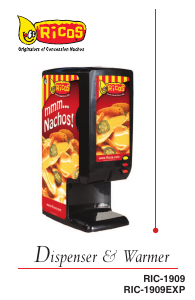 Handleiding Ricos RIC-1909 Nacho dispenser