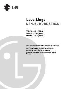 Mode d’emploi LG WD-14446FDS Lave-linge