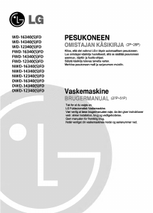 Brugsanvisning LG WD-16341FD Vaskemaskine