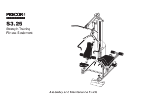 Handleiding Precor S3.25 Fitnessapparaat