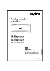 Handleiding Sanyo SI-20T3SCIA Airconditioner