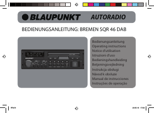 Manual Blaupunkt Bremen SQR 46 DAB Auto-rádio