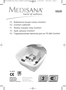 Instrukcja Medisana FS 885 Masażer do stóp