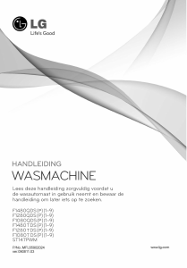 Handleiding LG F1480TDSP Wasmachine