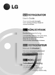 Manual LG GR-P207NAUA Fridge-Freezer