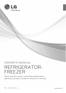 Manual LG GBB539PZCFE Fridge-Freezer