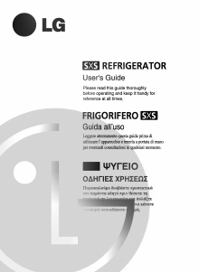Manuale LG GC-P207TTFA Frigorifero-congelatore