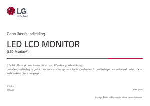 Handleiding LG 32UK580-B LCD monitor