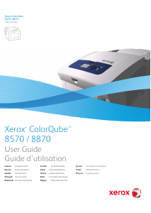 Handleiding Xerox ColorQube 8570 Printer