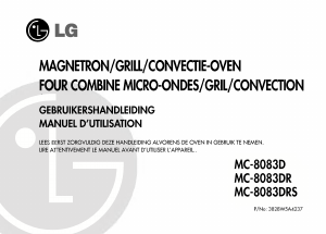 Handleiding LG MC-8083DR Magnetron