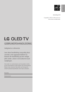 Handleiding LG OLED42C26LB OLED televisie