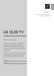 Handleiding LG OLED48C24LA OLED televisie