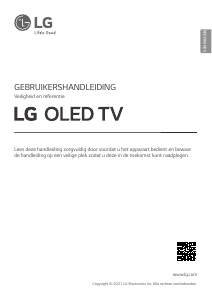 Handleiding LG OLED48A16LA OLED televisie