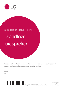 Handleiding LG AJ7 Luidspreker