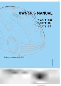 Manual LG V-CA711CEU Vacuum Cleaner
