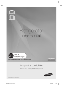 Manual Samsung RS21HPTPN Fridge-Freezer