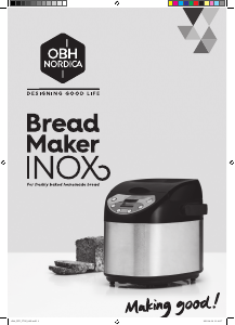 Brugsanvisning OBH Nordica 6544 Inox Bagemaskine