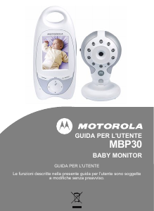 Manuale Motorola MBP30 Baby monitor