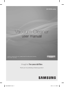 Manual Samsung SC12F50PG Vacuum Cleaner