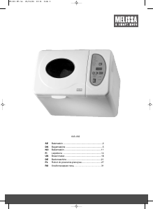 Bedienungsanleitung Melissa 643-032 Brotbackautomat