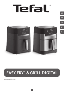 Handleiding Tefal EY505D66 Easy Fry Friteuse