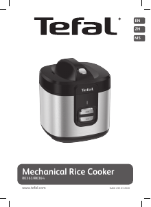 Manual Tefal RK363465 Rice Cooker