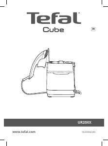 Manual Tefal UT2020G0 Cube Garment Steamer