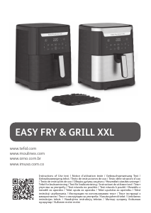 كتيب Tefal EY801D15 Easy Fry XXL مقلاة عميقة