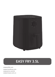 Hướng dẫn sử dụng Tefal EY130815 Easy Fry Nồi chiên không dầu