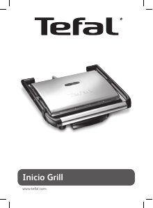 Manual Tefal GC241DCH Inicio Grelhador de contacto