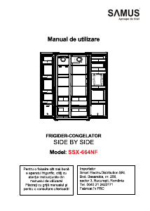 Manual Samus SSX-664NF Combina frigorifica