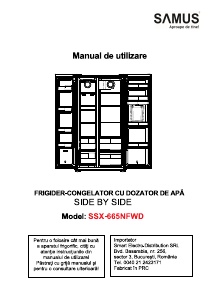 Manual Samus SSX-665NFWD Combina frigorifica