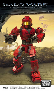 Mode d’emploi Mega Bloks set 96820 Halo Red UNSC Spartan II