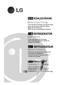 Bedienungsanleitung LG GC-P227SSKK Kühl-gefrierkombination