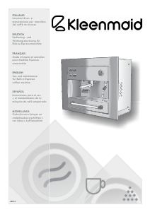 Handleiding Kleenmaid CM01X Koffiezetapparaat