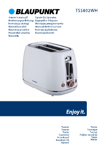 Bedienungsanleitung Blaupunkt TSS802WH Toaster