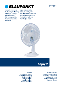 Manual Blaupunkt ATF301 Ventilator