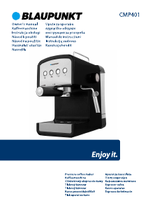 Handleiding Blaupunkt CMP401BK Espresso-apparaat