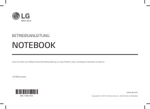 Bedienungsanleitung LG 16T90Q-G Notebook