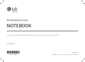 Bedienungsanleitung LG 16U70Q-G Notebook
